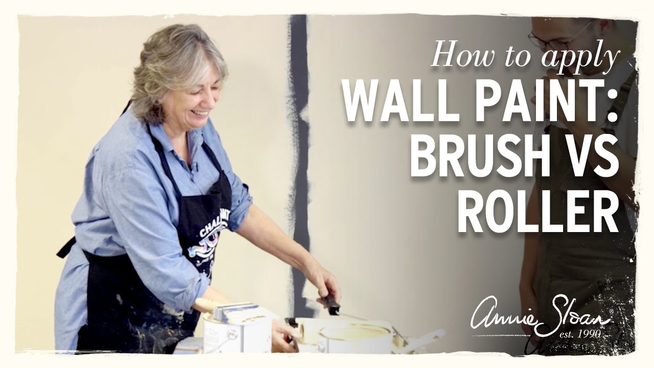 When to use paint rollers vs paint brushes