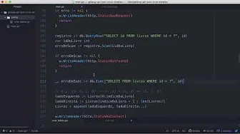 cursos/0016-golang-crud-simples: Como Excluir um Registro de MySQL com Golang - Aula de Go API JSON