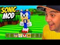 Playing As Sonic in Minecraft Is HARD!