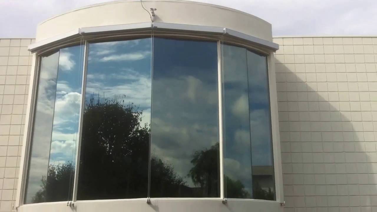 Vertical Blinds on Bay Window YouTube Vertical Blinds on Bay Window YouTube