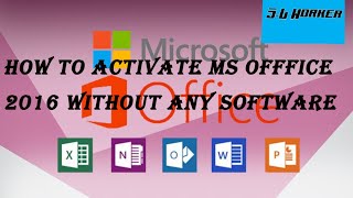 How to Activate Ms office 2016 without software screenshot 4