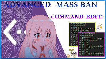 ADVANCED MASS BAN COMMAND | BDFD TUTORIAL | MASS BAN | Bot Designer