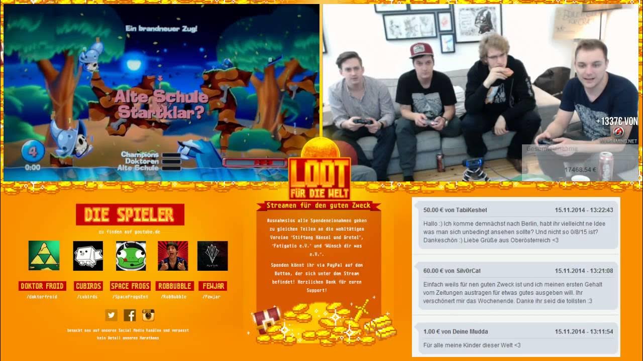 [GER]Loot für die Welt 2448h Charity Stream 78 / 88 YouTube