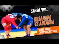 Kusanova zhanara vs abenova arailym world sambo championships 2023