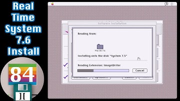 Installing Mac OS System 7.6.1 from a CD on an Apple Macintosh LC III w/ RaSCSI HD (In Real Time!)