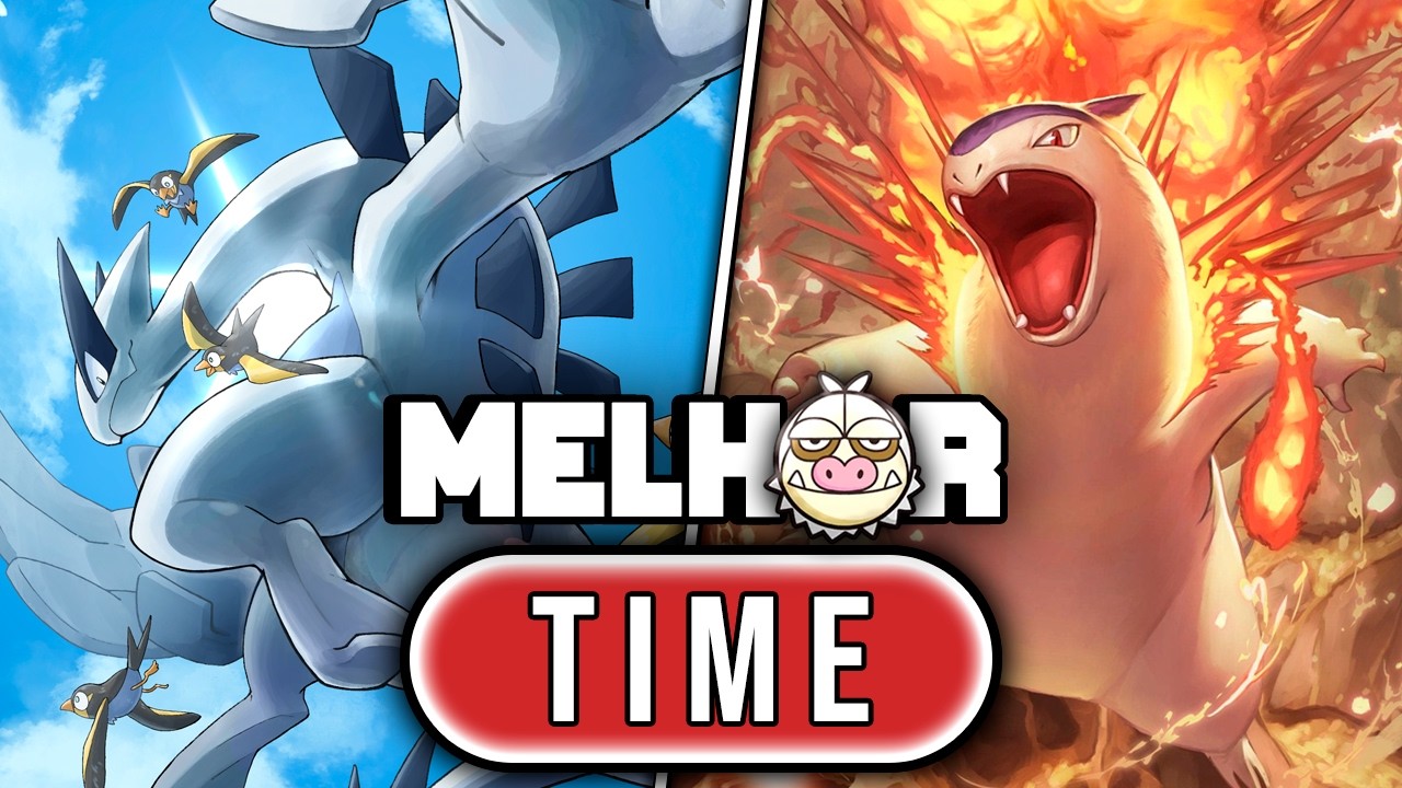 ZERANDO Pokémon SOUL SILVER, mas usando o MELHOR TIME do jogo ⭐
