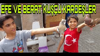Efe ve Berat Kuşçu Kardeşler. Kocaeli.