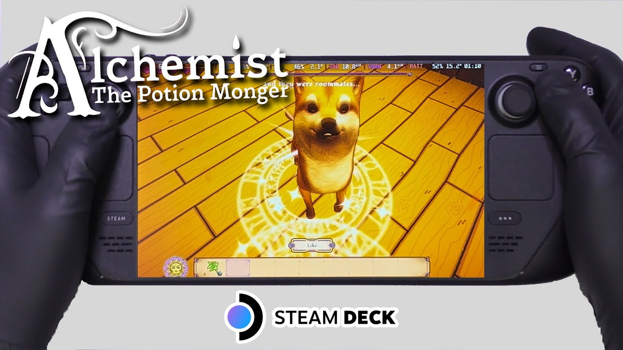 Alchemist: The Potion Monger | Steam Deck Gameplay | Steam OS | Upcoming Release Preview