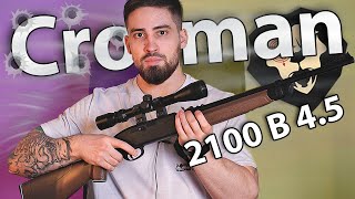 Crosman 2100 B 4.5 мм (3 Дж, бежевая) видео обзор