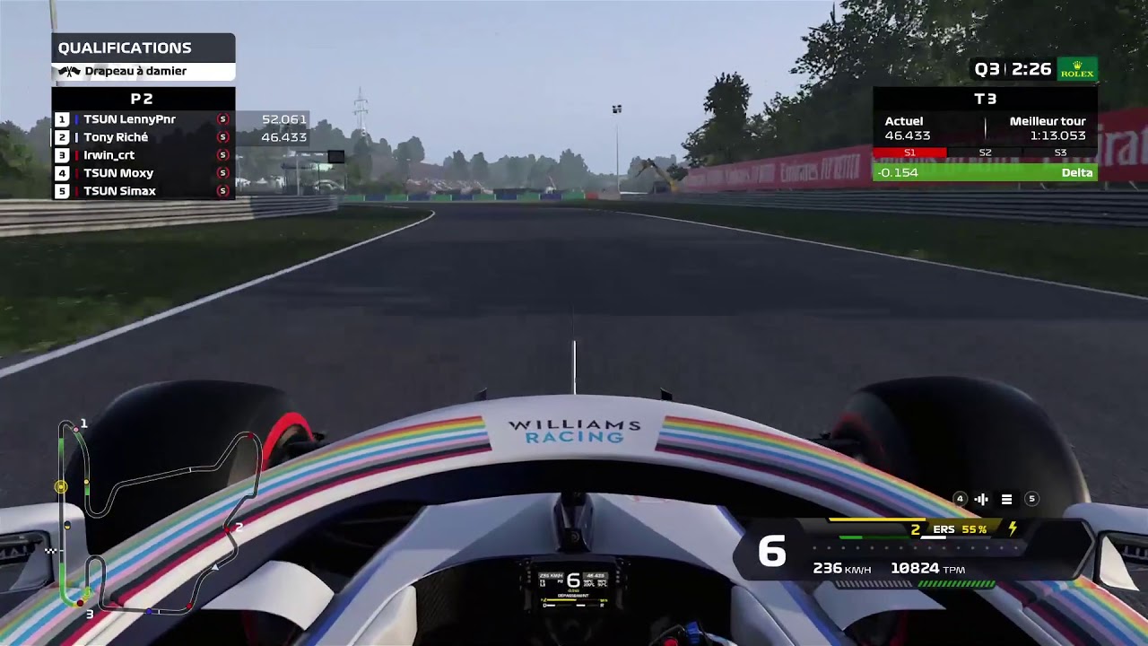 Hot Lap of VFC F1 ( Hungary )