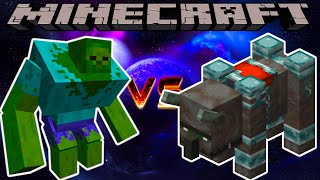 MUTANT ZOMBIE VS RAVAGER - MINECRAFT 1.16.4 (MOB BATTLE)