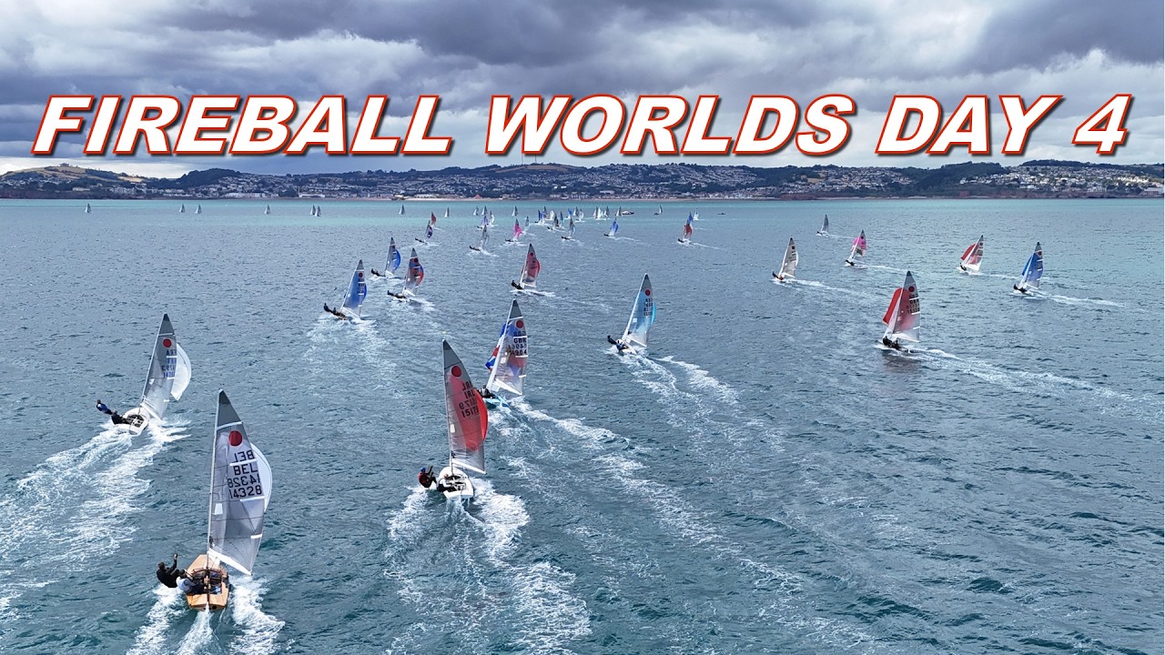 Fireball World Championship at Royal Torbay Yacht Club Day 4 - Window of Opportunity
