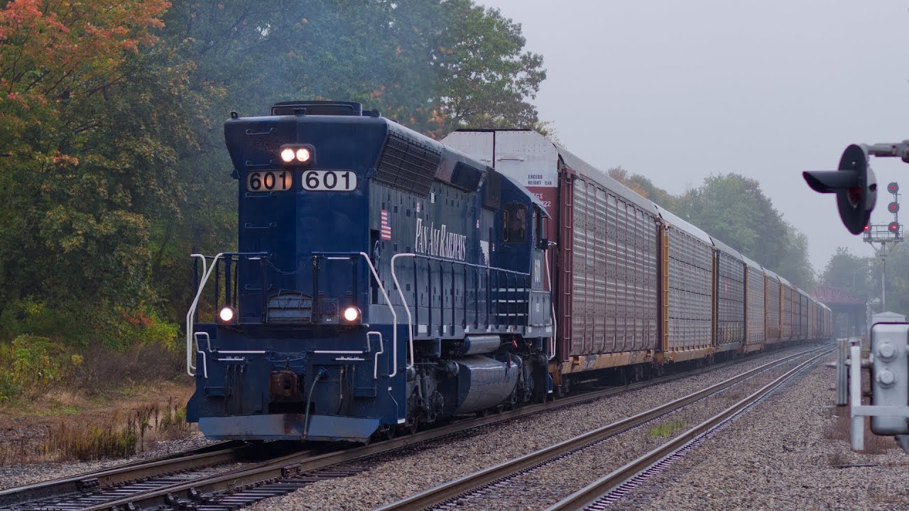 HD Pan Am & Norfolk Southern Train Action