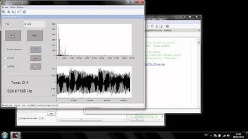 Tone Recognition with Scilab and LabVIEW to Scilab Gateway