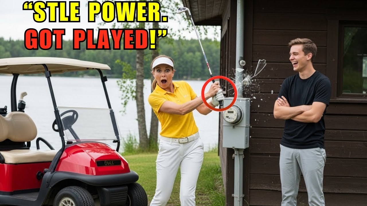 HOA Karen Was Charging Her Golf Cart in My Cabin Garage — So I Set the Perfect Trap