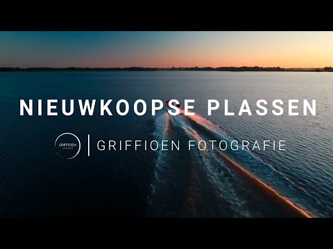Nieuwkoopse Plassen, with speedboat - Drone Footage [4K]