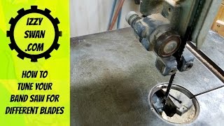 (How To) Tune your band saw blades | Izzy Swan