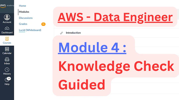 Module 4: Knowledge Check - Design Principles and Patterns for Data Pipelines | AWS Academy