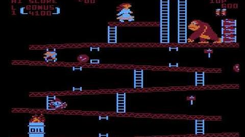 Atari 800 - Donkey Kong