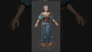 Arya, Game-Ready Character Rig 🙂