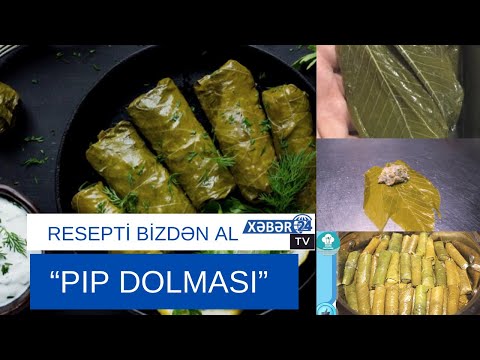 #reseptibizdənal PİP DOLMASI