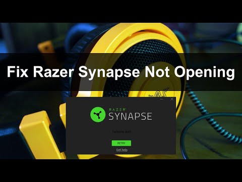 Fix Razer Synapse Not Opening