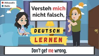 Deutsch lernen | German Dialoges for beginners | Deutsch A2 - Spaziergang und Sport verloren