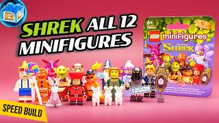 LEGO® Shrek Minifigures 71053 | Complete Collection Speed Build