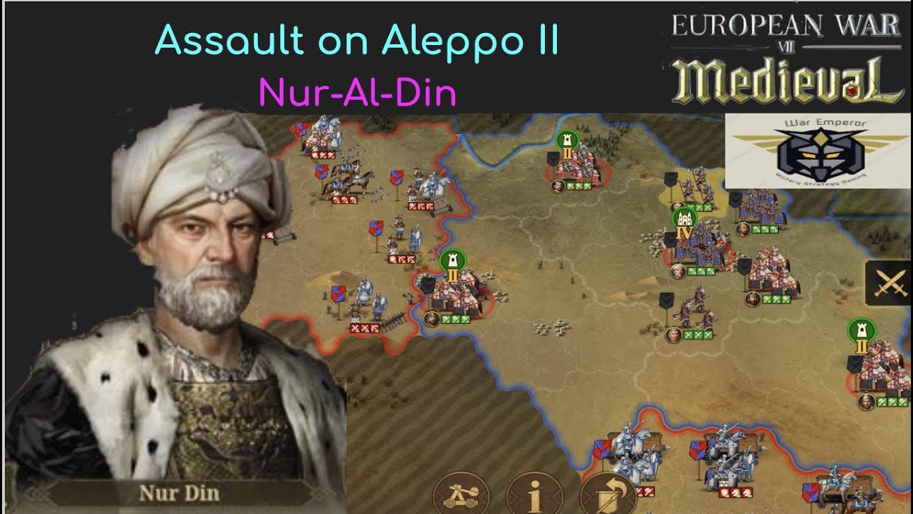 European War 7 (EW7) Hero Assault on Aleppo II HARD, Nur Al Din #14 ...