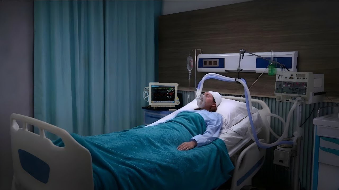 Hospital Intensive Care Unit Sounds | Monitor Bedside, Ventilator | A comfortable night in the ICU