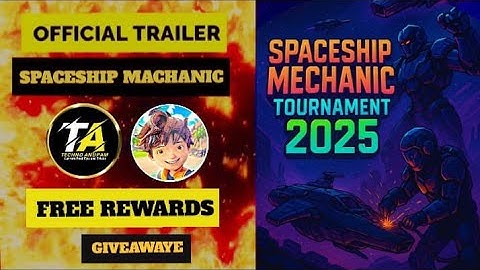 Finally Carrom Pool Speceship Machanic Tournament 2025 | Official Trailer | Gaming Antu