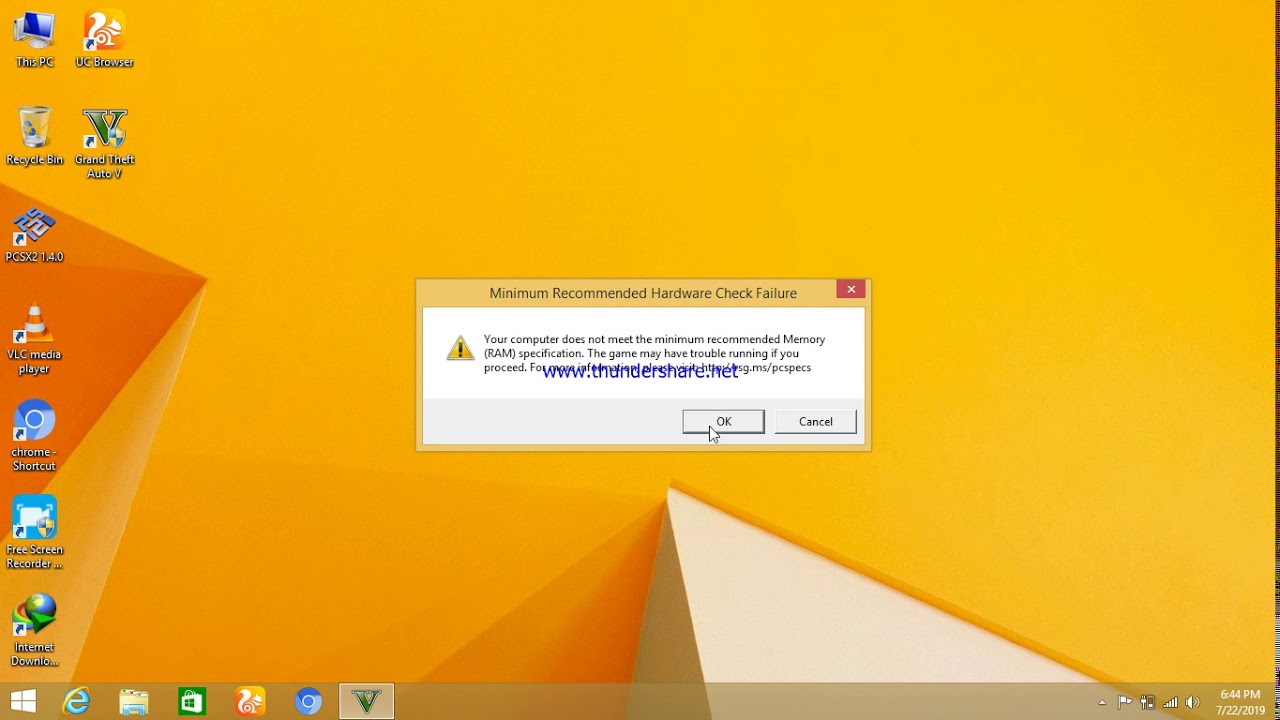 HOW TO FIX GTA 5 MINIMUM HARDWARE failure YouTube