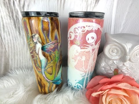 How to Make a Sticker Paper Decal for Tumblers (not printable