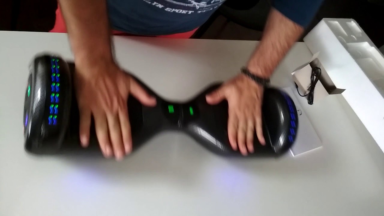 Markboard Hoverboard 6.5 Pouces Bluetooth LED Unboxing
