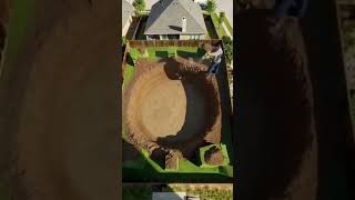 Underground Private Library Build from Scratch | Full Time-Lapse Construction #UndergroundBuild