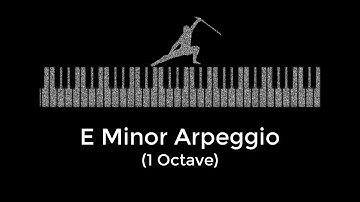E Minor 1 - Octave Arpeggios