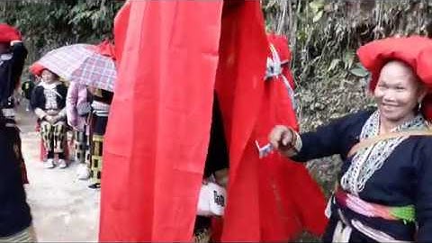 lu miền video. đám cưới vùng cao của người dao đỏ Việt nam/CLS TV/