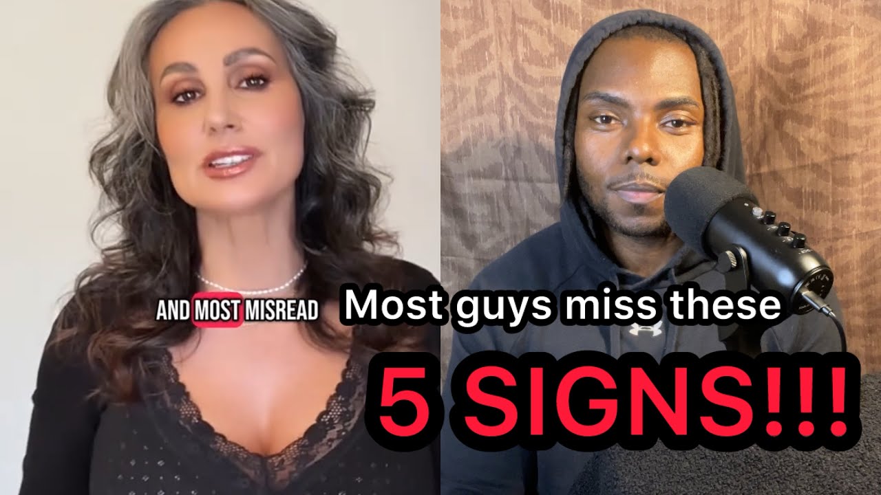 Женщина РАСКРЫВАЕТ 5 самых неправильно истолкованных признаков того, что женщина испытывает к вам...