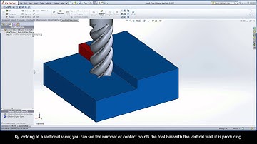 SolidCAM iMachining Training Course - Exer #3: Define the rough machining of the pocket recess