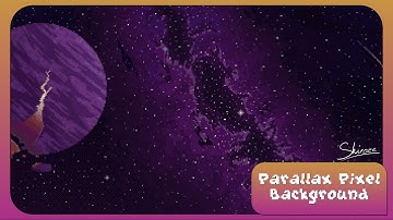 Starry Night - Parallax Background Preview
