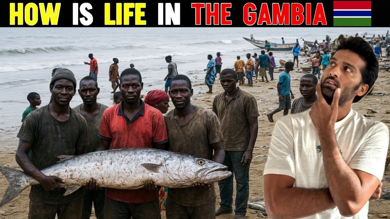 Hard Life in Banjul 🇬🇲 | Inside The Gambia’s Market & Coastal Life