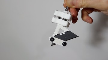 Custom 3D Printed CNC Drag Knife