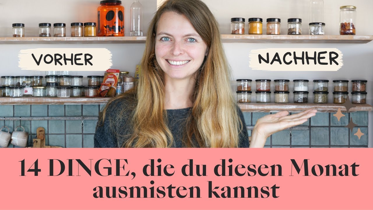 Ausmisten und Aufräumen | So kannst du anfangen | 14 Inspirationen