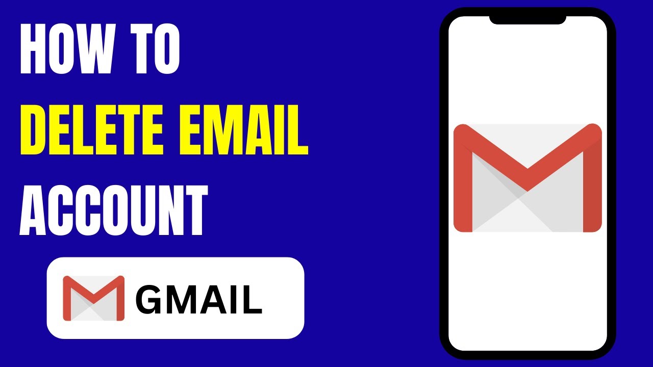 How To Delete Gmail Account Permanently 2023 - YouTube