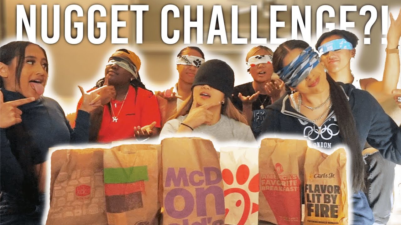 BLINDFOLD NUGGET TASTE TEST CHALLENGE!?