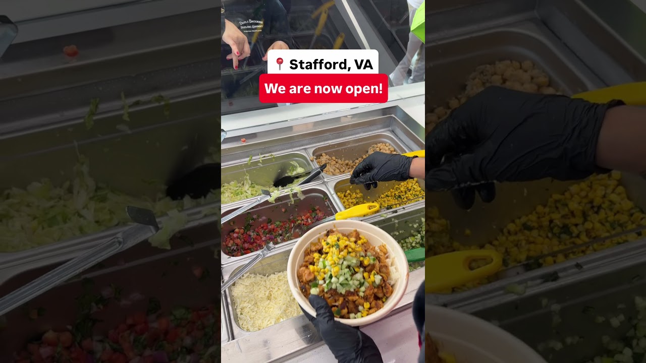 We're open in Stafford, VA
