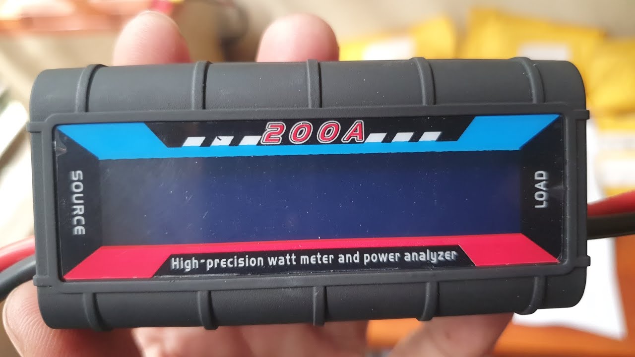 200A Digital Watt Meter Power Meter Voltage and Current Measurement ...