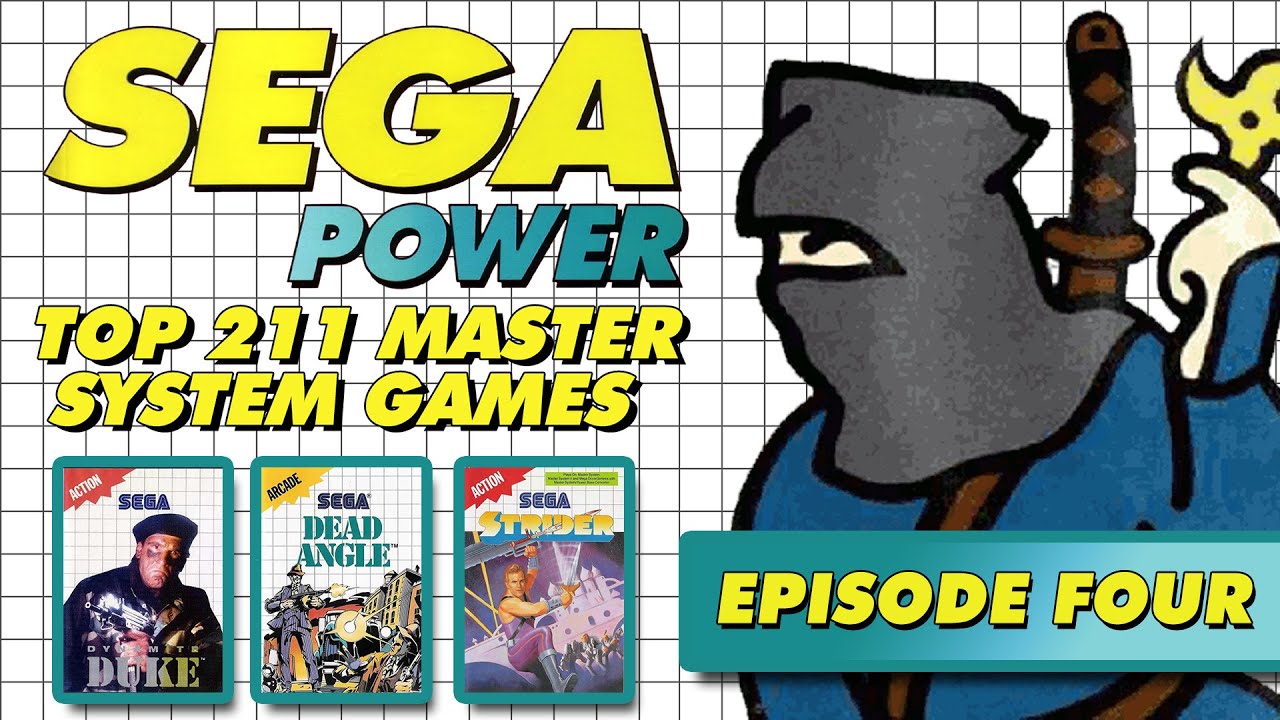 Топ-211 лучших игр для Sega Master System всех времен по версии журнала Sega Power (Часть 4: 125-...