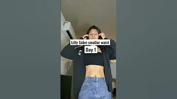 14 days transformation | Lilly Sabri Smaller Waist Abs Workout #shorts #absworkout