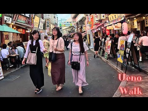 Ueno Tokyo walk tour.【4K】11.2024-5